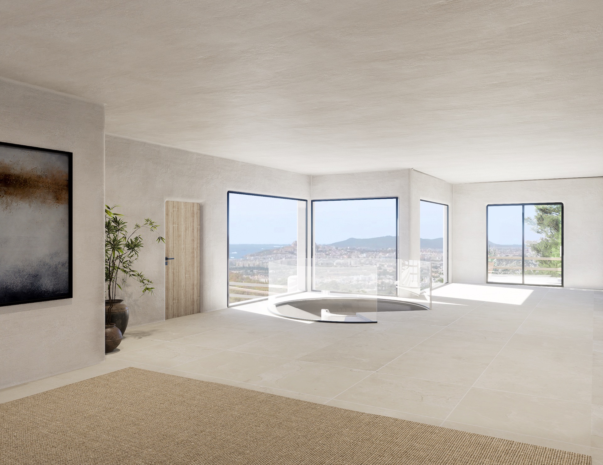 Resa Estates Ibiza for sale te koop can Furnet zicht op zee te koop  ENTRADA.jpeg